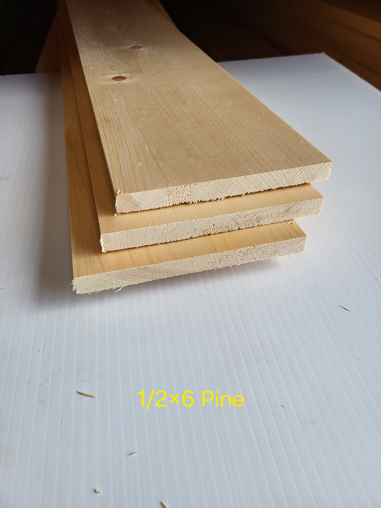 1/2X6X6 PINE D4S