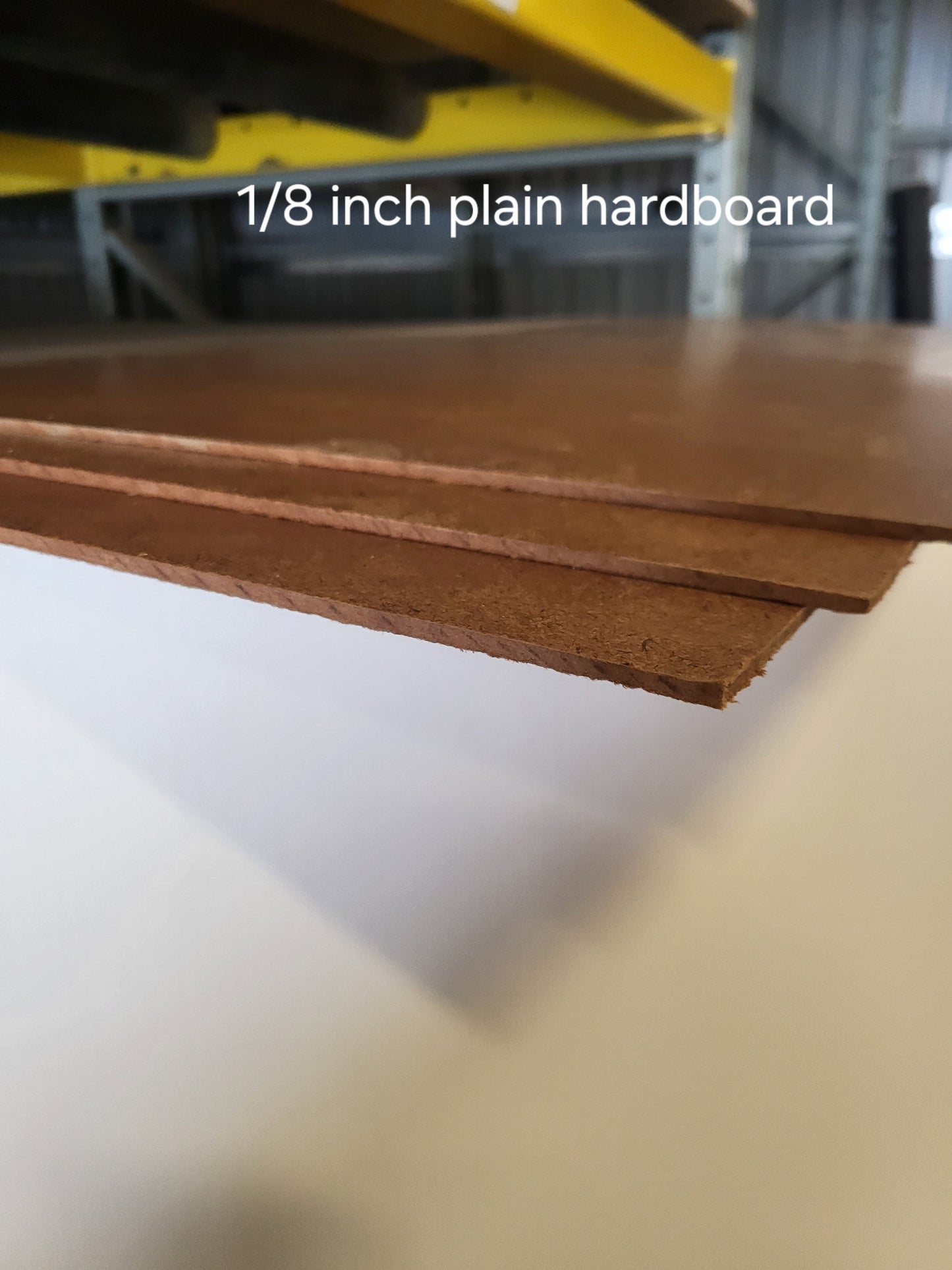 1/8X4X8 HARDBOARD PLAIN