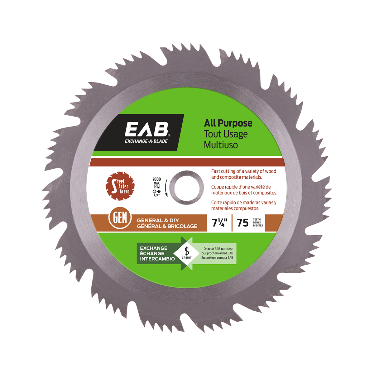 ALL PURPOSE STEEL BLADE