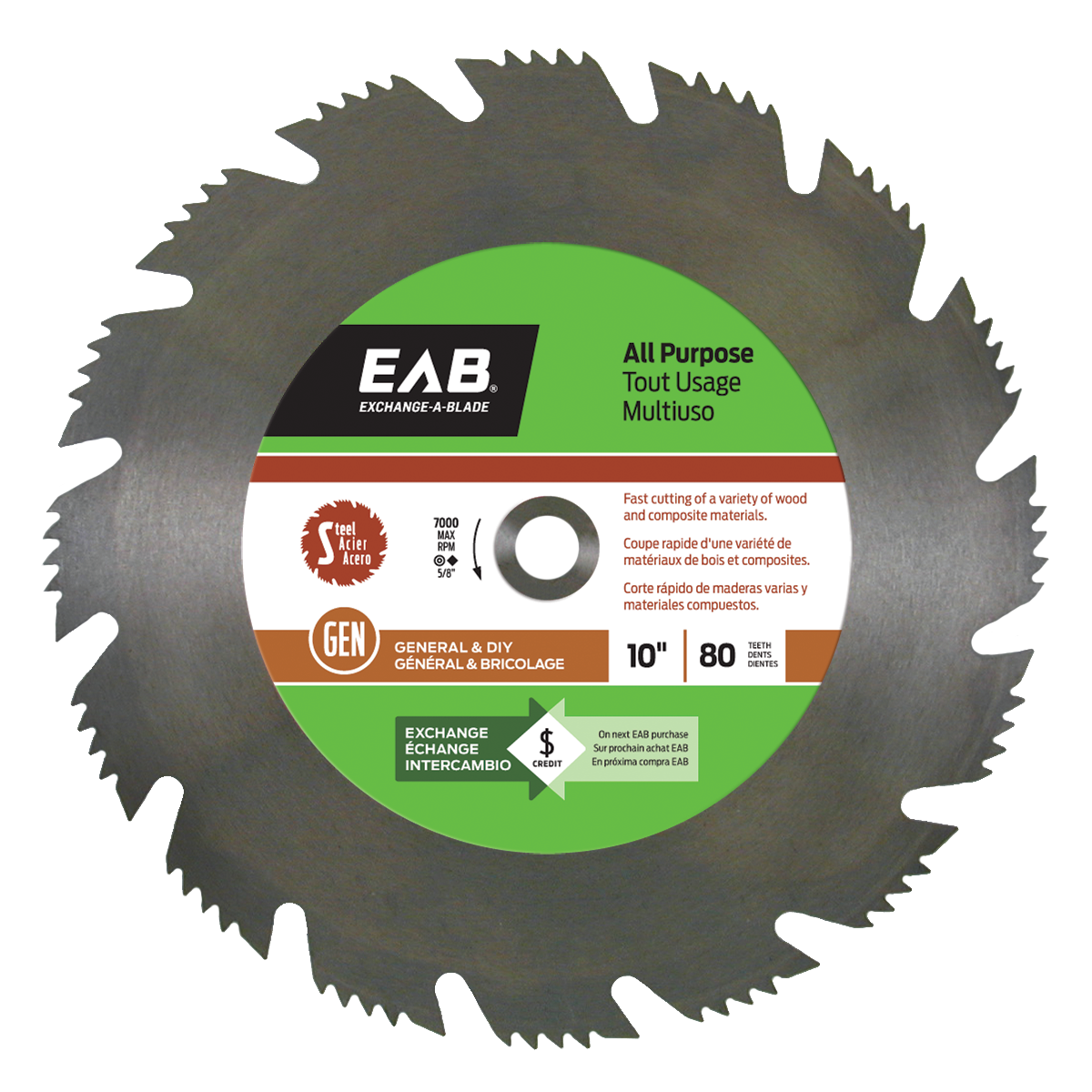 ALL PURPOSE STEEL BLADE