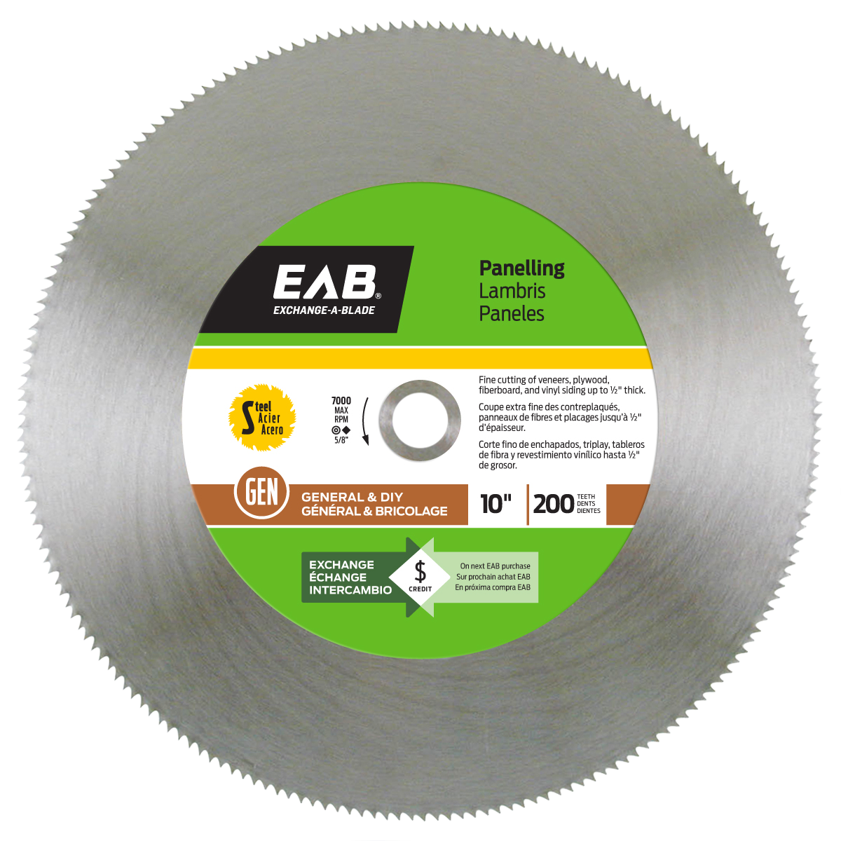 PANELLING STEEL BLADE