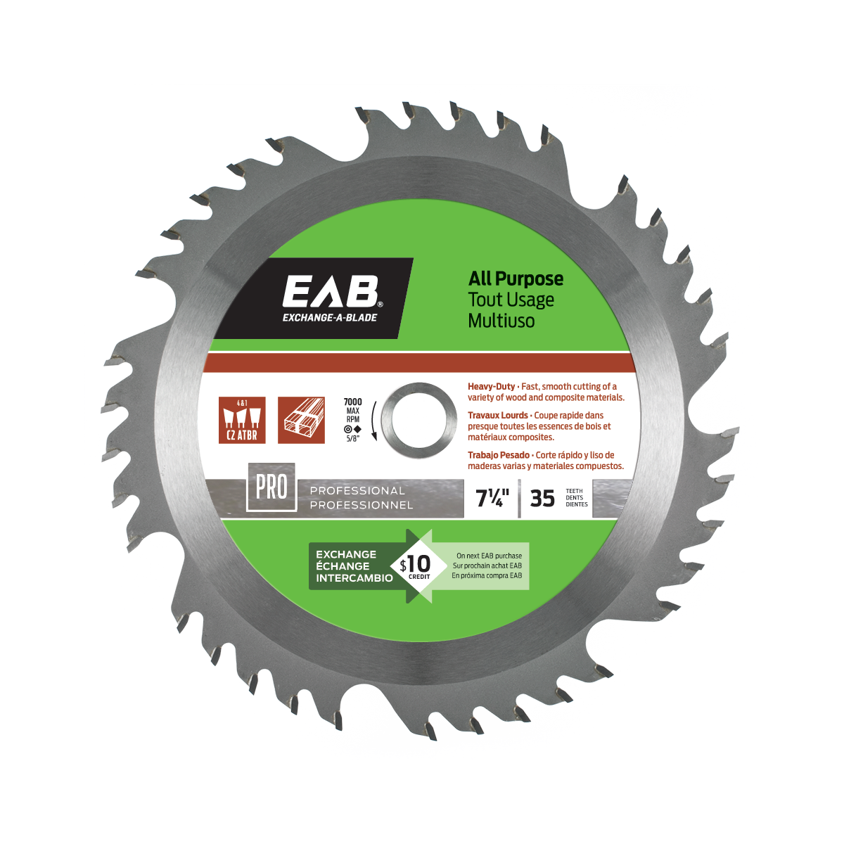T ALL PURPOSE CARB BLADE