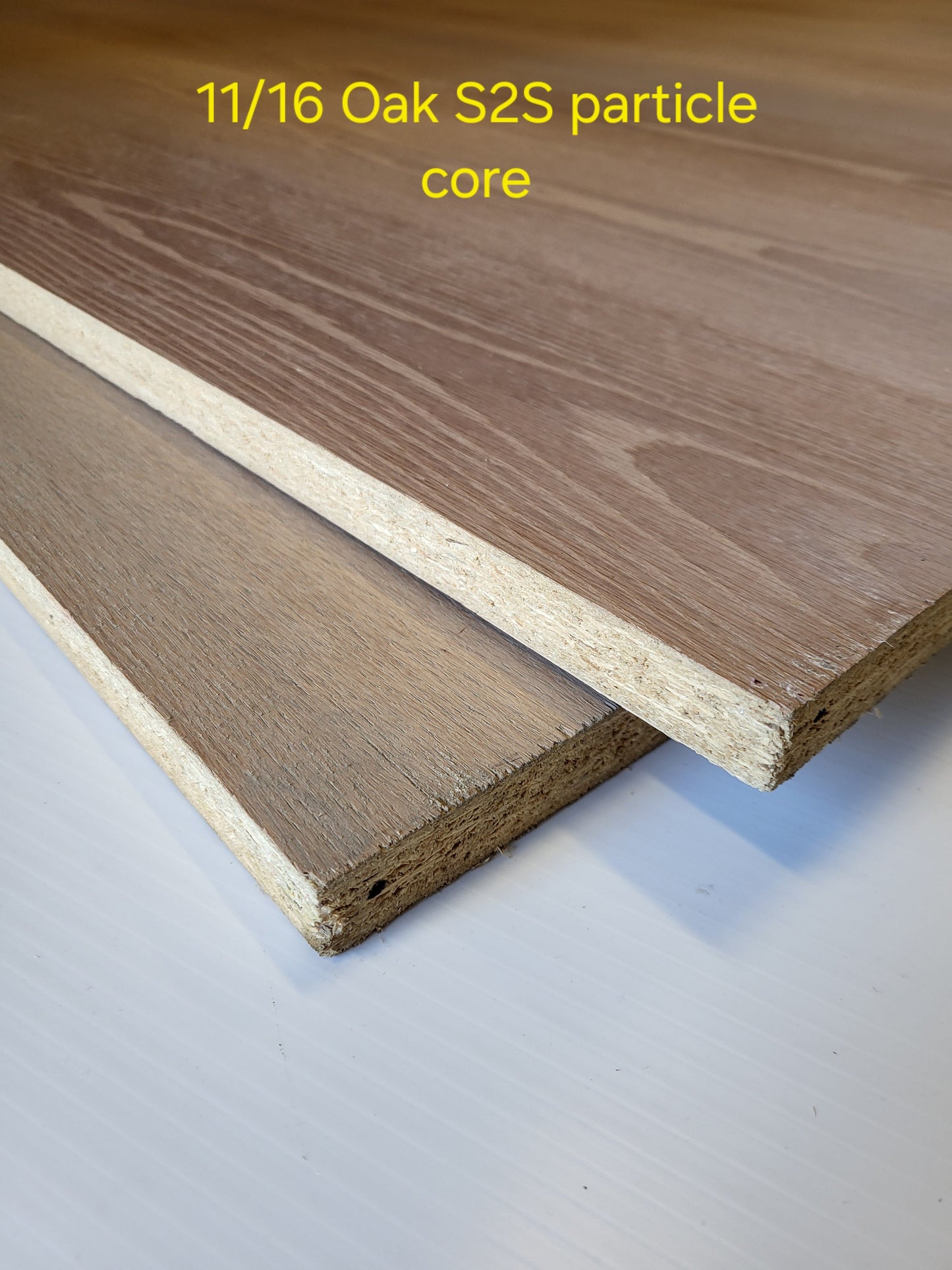 11/16X4X8 OAK S2S PARTICLE CORE