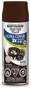 Rust-Oleum 253716 Spray Paint, Satin, Espresso, 340 g, Can