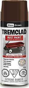 Rust-Oleum 27095B522 Rust Preventative Spray Paint, Gloss, Brown, 340 g, Can