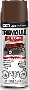 Rust-Oleum 27091B522 Rust Preventative Spray Paint, Flat, Leather Brown, 340 g, Can