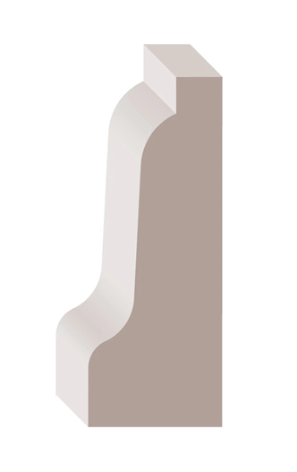 PINE PANEL MOULD 189-2 8' PC