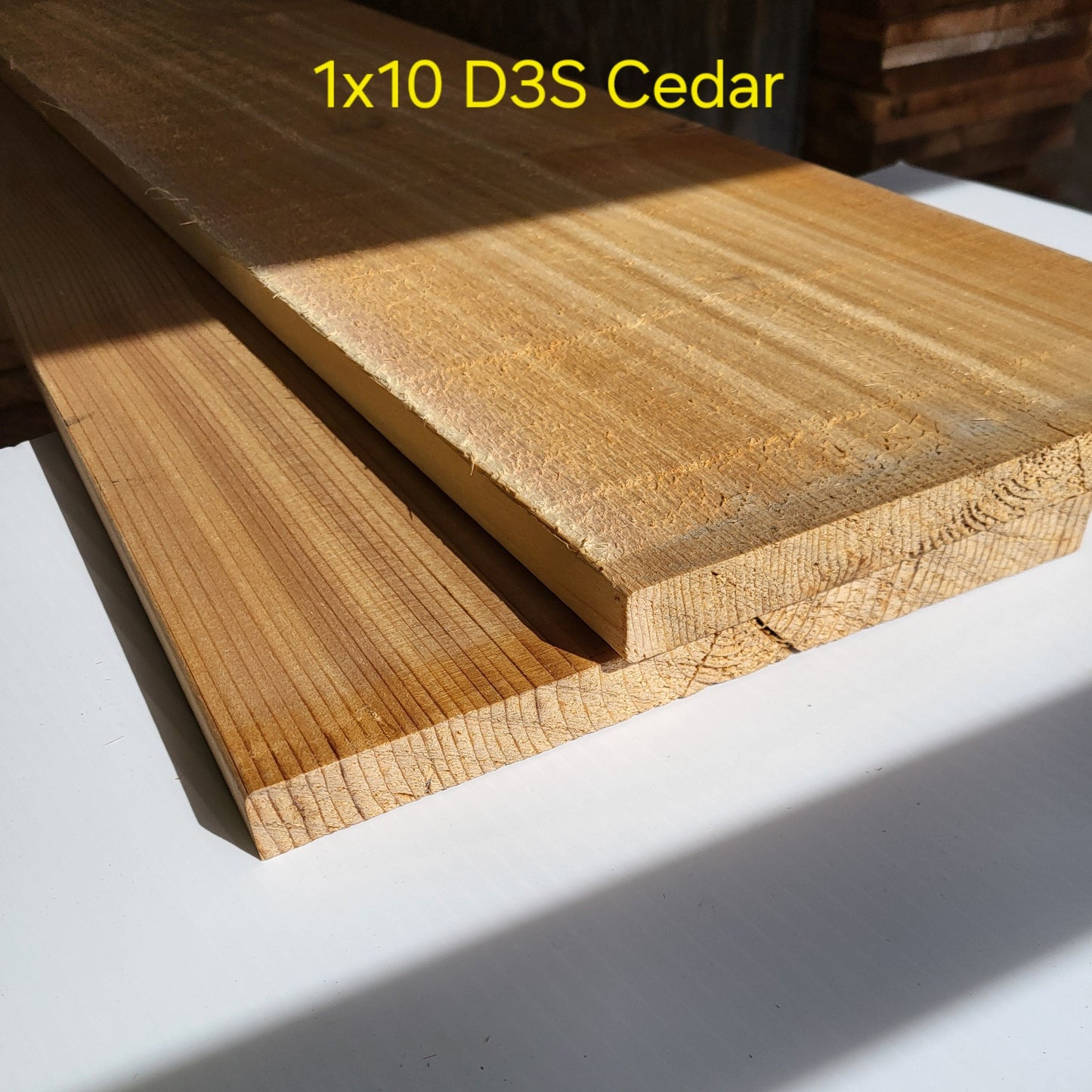 1x10 Cedar D3S