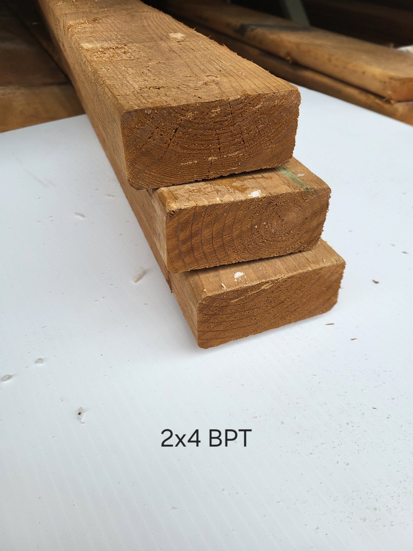 2x4 Brown Pressure Treated