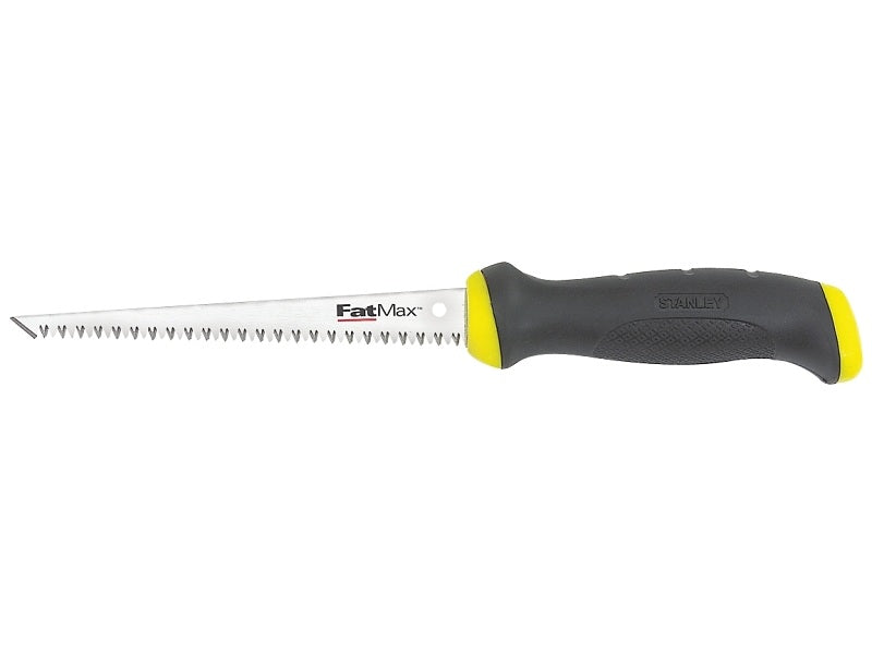 Fatmax 20-556 Jab Saw, 6-1/4 in L Blade, Steel Blade, 8 TPI, Cushion Grip Handle, Plastic/Rubber Handle