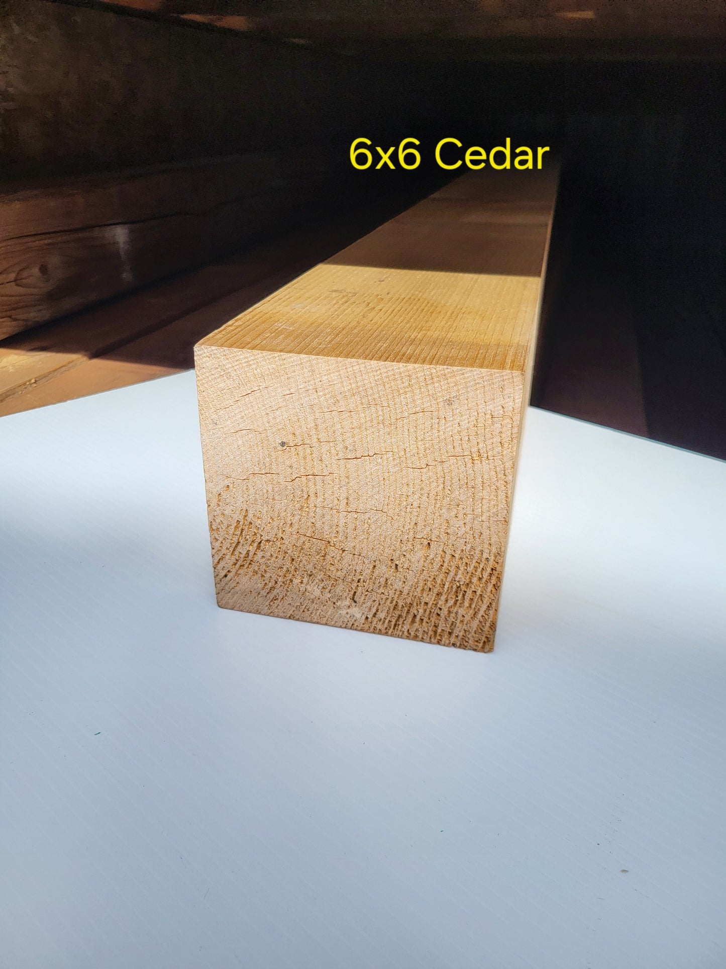 6x6 Cedar