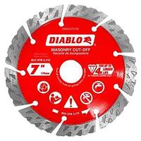 Diablo DMADST0700 Saw Blade, 7 in Dia, Segmented Rim, 1/PK