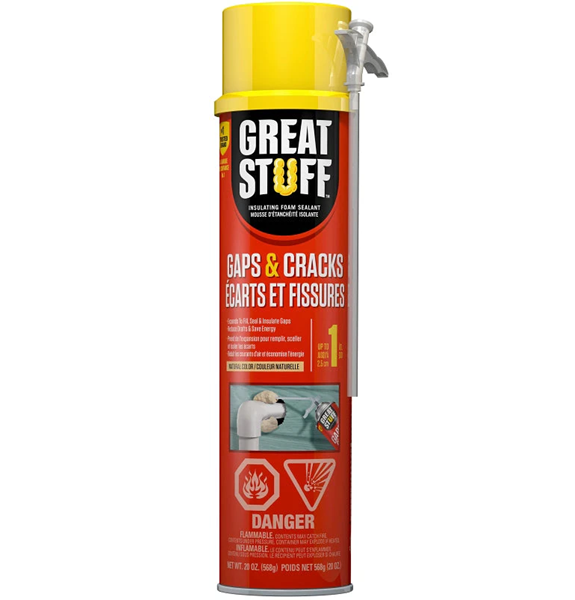 Dow GREAT STUFF PRO 157909 Insulating Foam Sealant, Cream, 20 oz Can