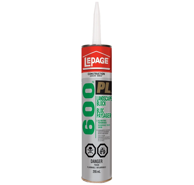 LePage 1654127 Block Adhesive, Beige, 295 mL Cartridge