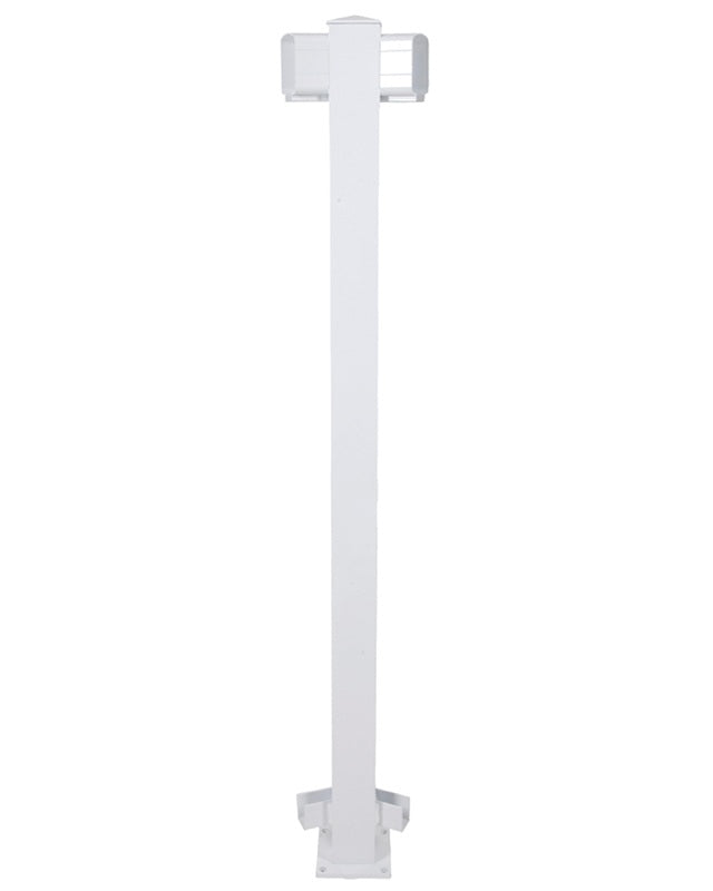 Regal RP45-0W Angle Post, 42 in L Nominal, White