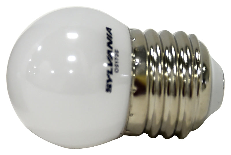 Sylvania 74674 Ultra LED Bulb, Decorative, S11 Lamp, 10 W Equivalent, Candelabra Lamp Base, Clear, 3000 K Color Temp