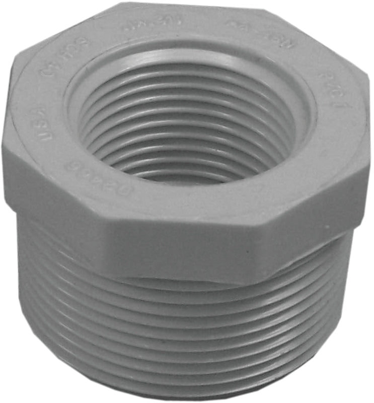 Xirtec 140 435708 Reducing Bushing, 1-1/2 x 1 in, MPT x FPT, White, SCH 40 Schedule, 150 psi Pressure