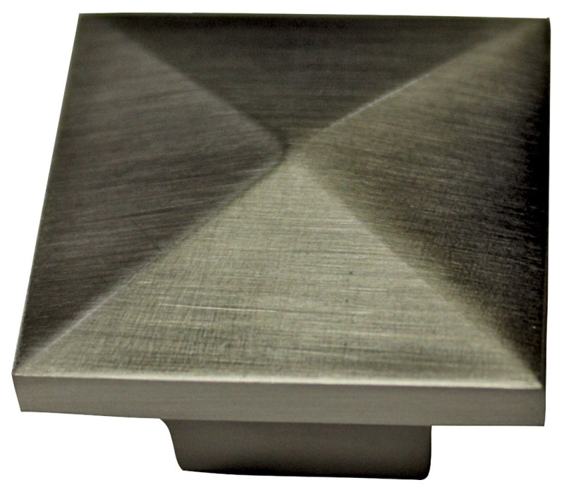 Richelieu DP53082195 Cabinet Knob, 7/8 in Projection, Metal, Brushed Nickel