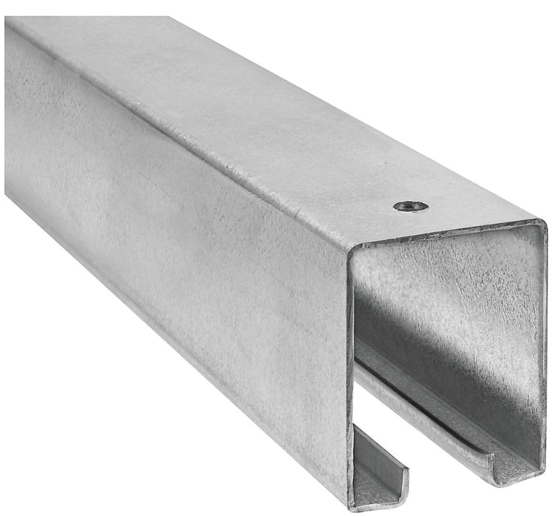 National Hardware N105-270 Box Rail, Steel, Galvanized, 1-57/64 in W, 2-13/32 in H, 12 ft L