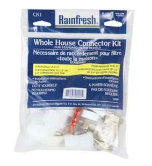 Rainfresh CK1 Connector Kit, For: 3/4 in or 1/2 in CTS Copper Pipe