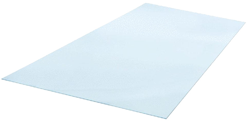 Optix 11G0675A Flat Sheet, 48 in L, 24 in W, 0.1 in Thick, Clear