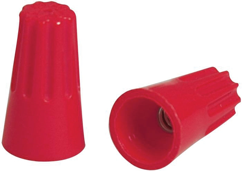 Hubbell HWCS6C6 Twist On Wire Connector, 22 to 10 AWG Wire, Thermoplastic Housing Material, Red