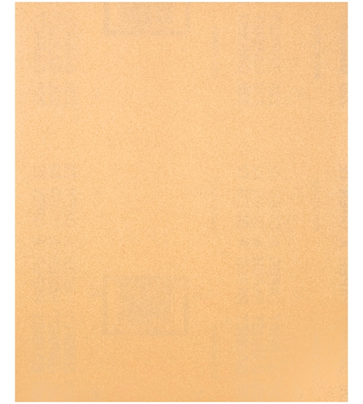 NORTON 07660701514 Sanding Sheet, 11 in L, 9 in W, Medium, 120 Grit, Garnet Abrasive, Paper Backing