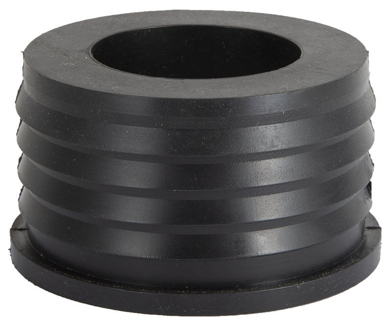 ProSource Hub Donut, 3 x 2 in, Compression, PVC, Black