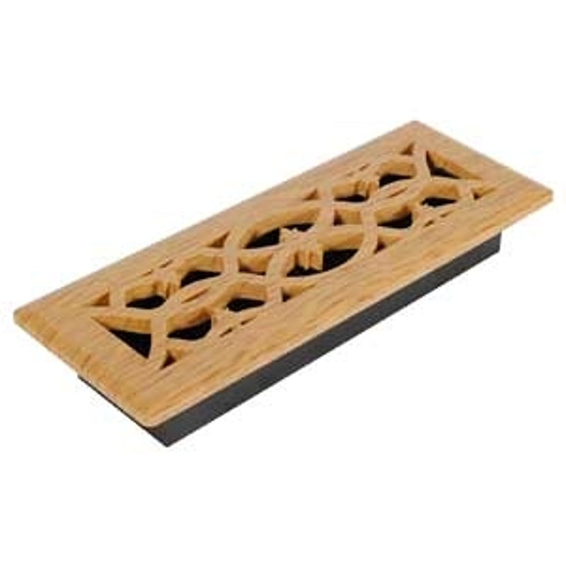 Imperial RG3127 Victorian Design Floor Register, ABS Resin, White