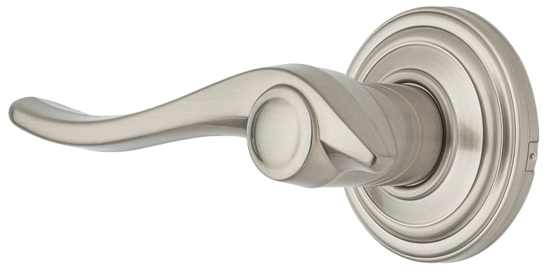 Weiser Avalon Series 9GLA120-050 Half Dummy Lever, Levers Lock, Satin Nickel, Residential, Right Handed Hand