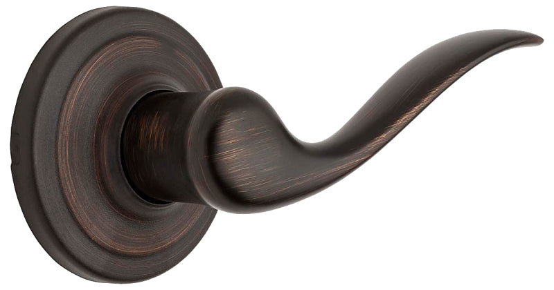 Weiser Toluca Series GLA125 TC11P RH Dummy Lock, Lever Handle, Venetian Bronze, 2-3/8 to 2-3/4 in Backset