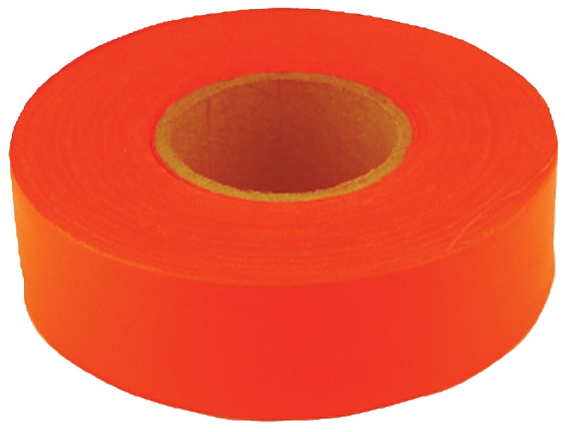 thumbnail image 2 of C.H. Hanson 150 Ft. Fluorescent Red Flagging Tape – 1.2 Inch Wide – Made In USA 2 of 6