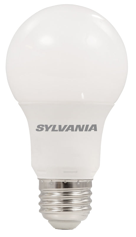 Sylvania Ultra 78066 LED Bulb, 9 W, Medium E26 Lamp Base, A19 Lamp, 800 Lumens, 5000 K Color Temp