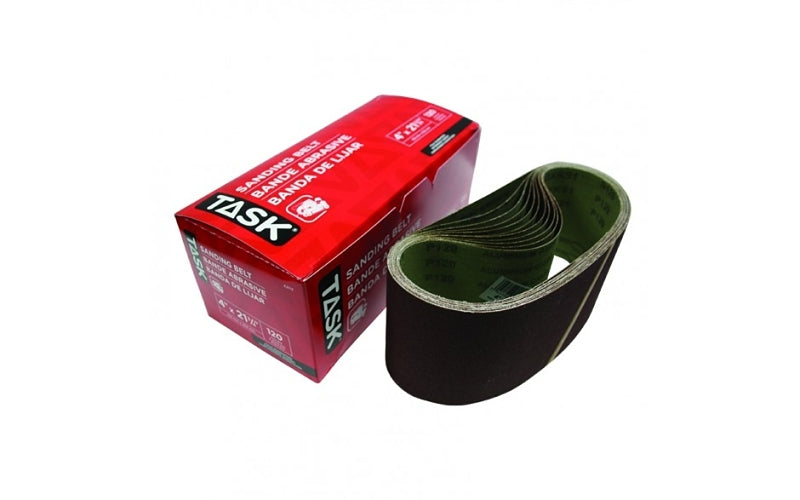 Task 42112 Sanding Belt, 4 in W, 21-3/4 in L, 120 Grit