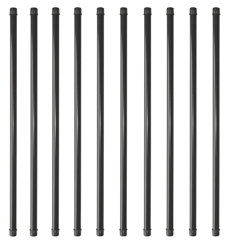 Nuvo Iron RDPS32 Tubing Baluster, 32 in L, Round, Steel, Galvanized