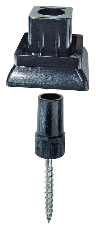 Nuvo Iron SQMDRA Deck Rail Connector, Steel