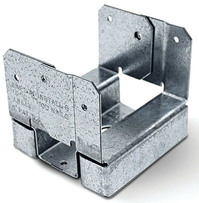 Simpson Strong-Tie ABA Series ABA66Z Post Base, 6 x 6 in Post, 14 ga, Steel, ZMAX