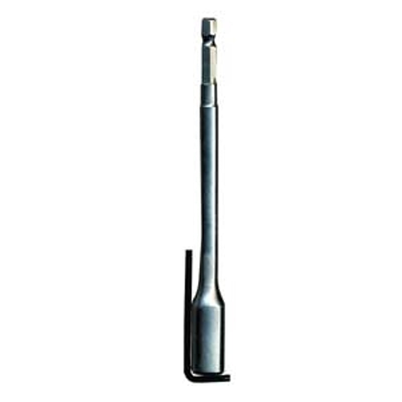 Task T12011 Drill Bit Extension, 1/4 in Shank, Hex Shank, 6 in L