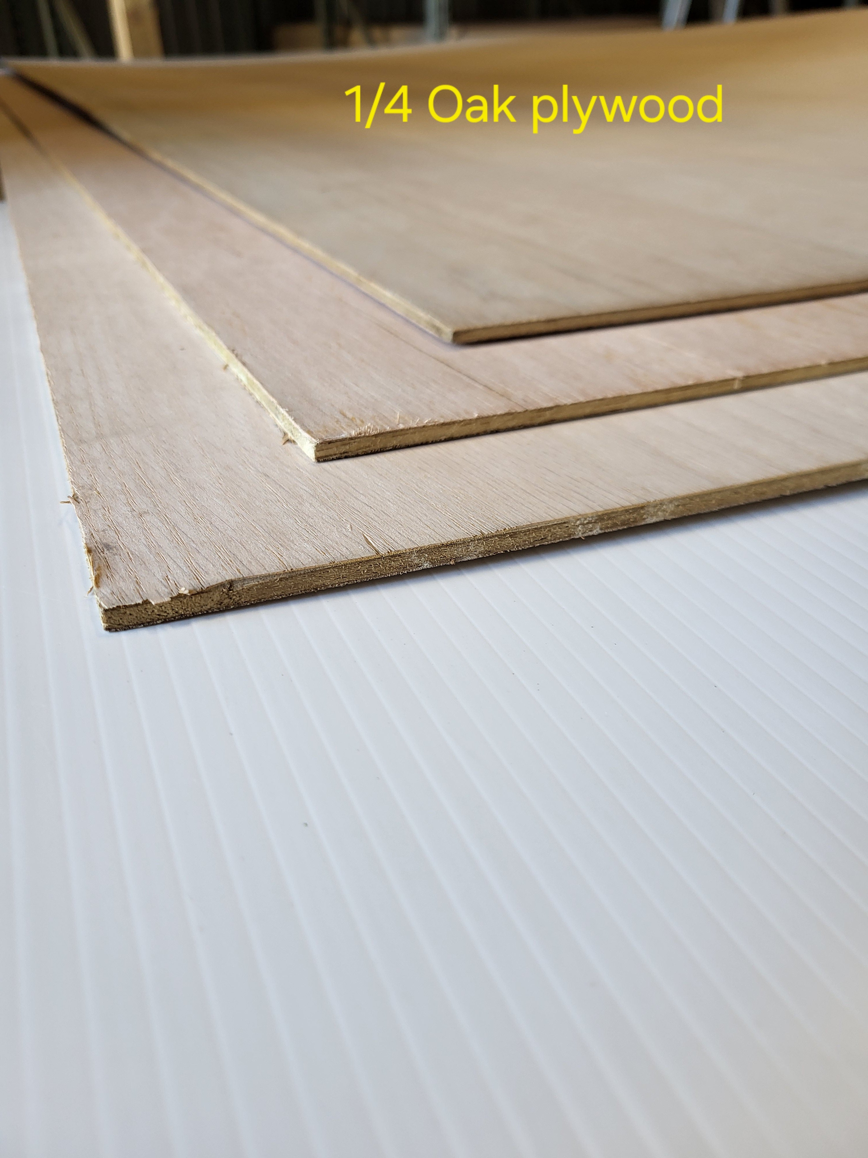 1/4X4X8 OAK S2S PLYWOOD CORE – Haliburton Lumber