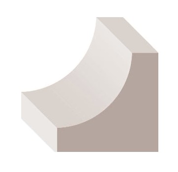 FJ PINE PRIMED COVE 106-9 8' PC