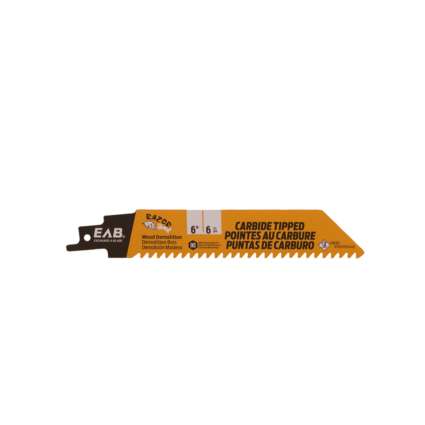 RAZORBACK CARBIDE BLADE