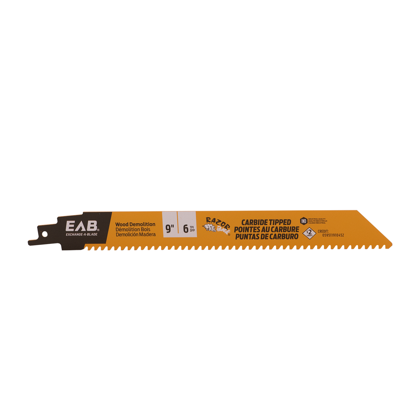 RAZORBACK CARBIDE BLADE