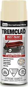Rust-Oleum 27032B522 Rust Preventative Spray Paint, Gloss, Recreational White, 340 g, Can