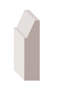MDF DOOR STOP 1698-9 14'