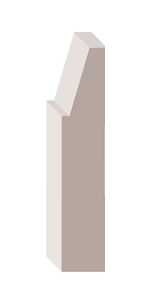 MDF PRIMED CASING 1737-9 8' PC