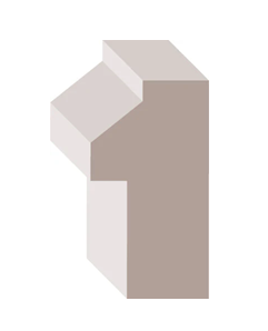 MDF BACKBAND 1740-9 16'