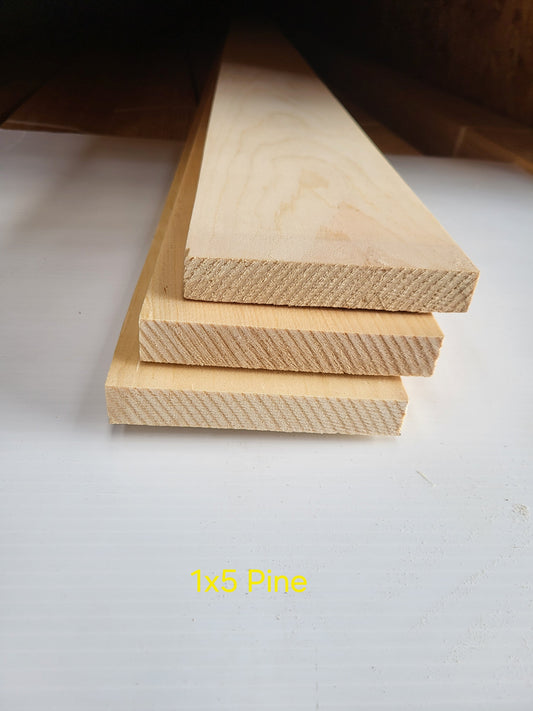 1X5X8 PINE D4S