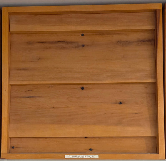 1x8 Pine Bevel Siding