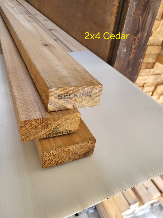 2X4X10 CEDAR