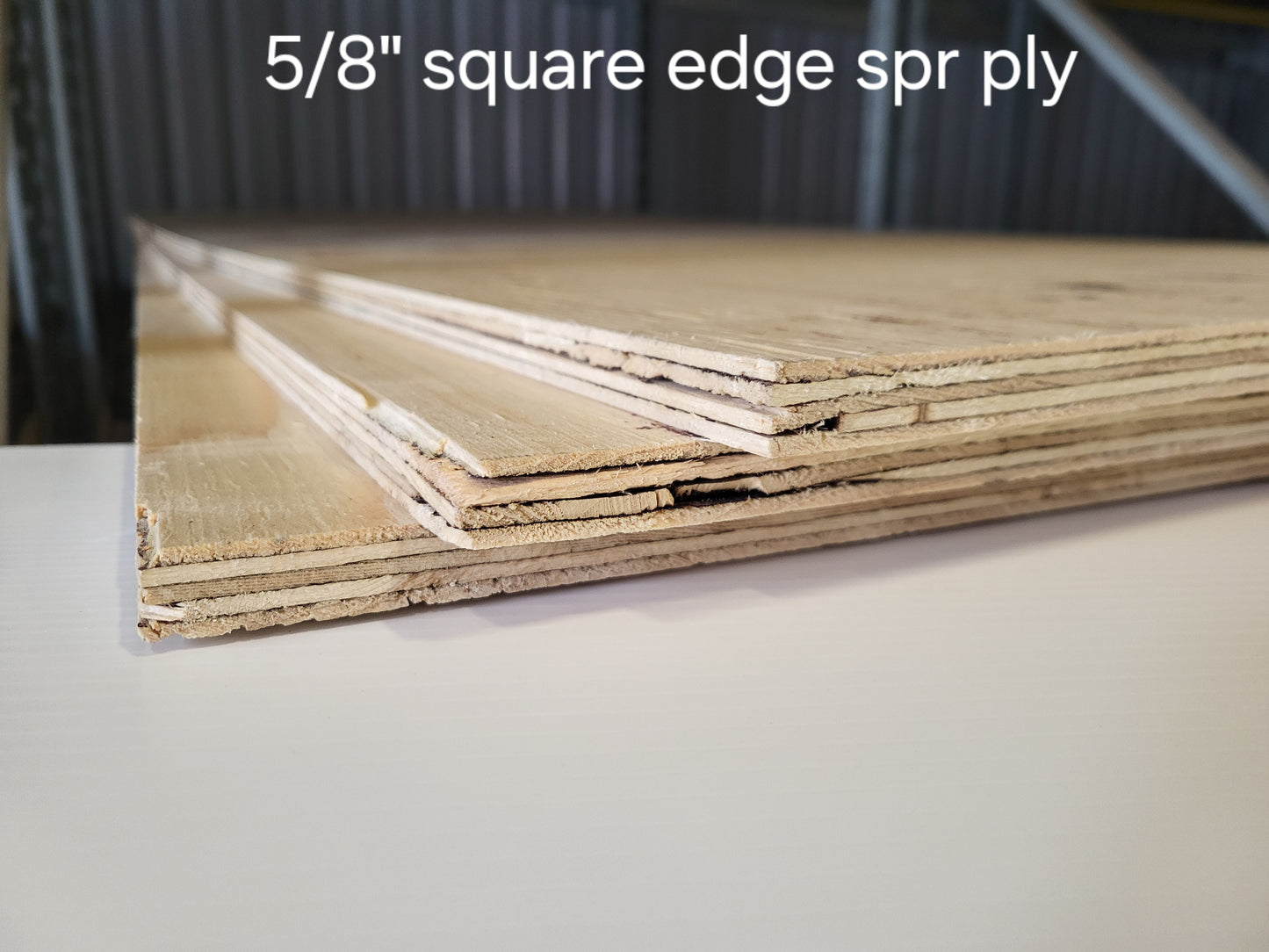 5/8X4X8 SQUARE EDGE SPRUCE